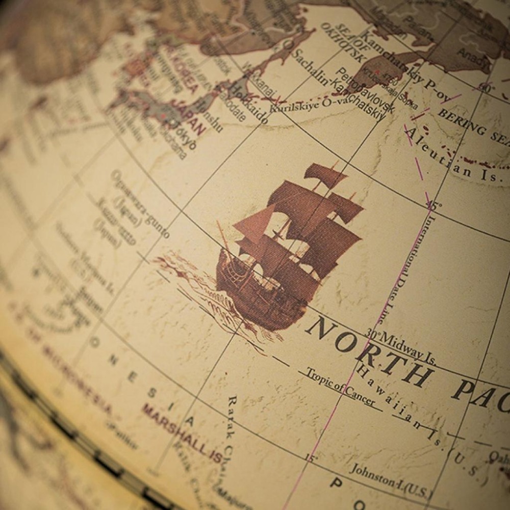 現貨 快速出貨｜抓周道具 抓周 地球儀 旅遊家 導遊 仿古地球儀 兒童早教 360度地球儀 木質地球儀｜Gography-細節圖4