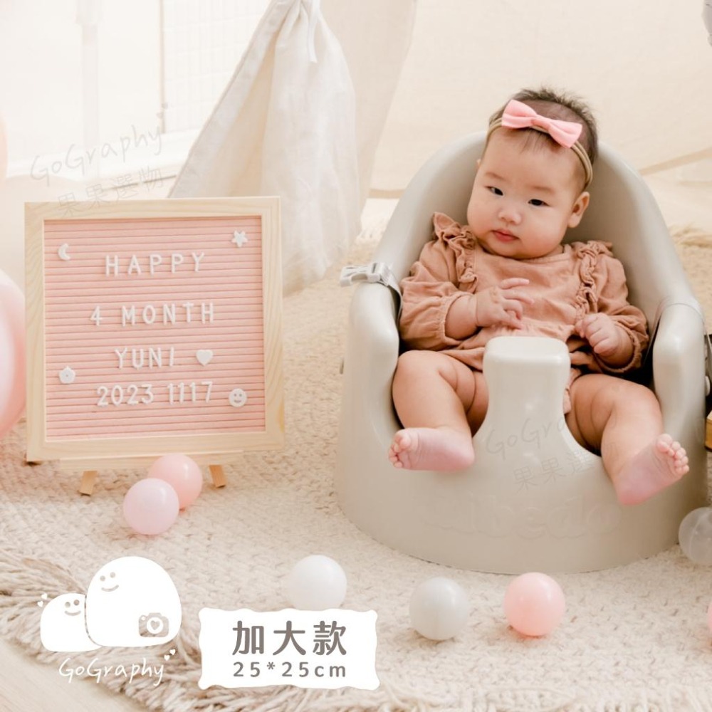 現貨秒出｜字母毛氈留言板 毛氈字母板 拼字板 留言板 簡約風 拍照道具 派對佈置 慶生 周歲｜GoGraphy-細節圖4