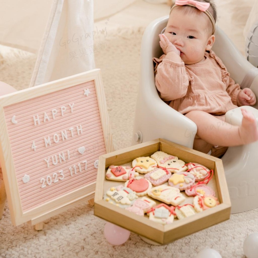 現貨秒出｜字母毛氈留言板 毛氈字母板 拼字板 留言板 簡約風 拍照道具 派對佈置 慶生 周歲｜GoGraphy-細節圖5