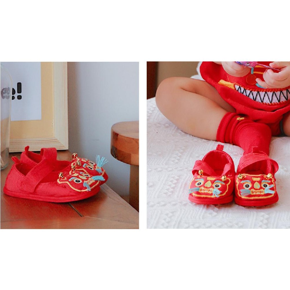 現貨 抓周虎鞋虎襪 抓周 抓周服 寶寶週歲 寶寶肚兜 抓周佈置 抓周虎衣 抓周儀式 抓周衣服 一歲慶生｜GoGraphy-細節圖5