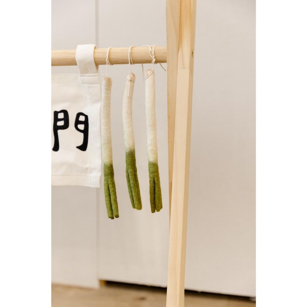 現貨｜羊毛氈蔥 仿真蔥 娃娃蔥 布偶蔥 聰明門 抓周道具 抓周儀式 寶寶抓周｜GoGraphy-細節圖3