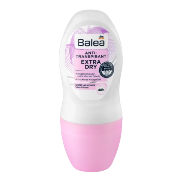 台灣現貨 德國 DM Balea 芭樂雅 體香滾珠 極致乾爽 除臭敏感 溫和 無香精 五合一 長效清新 止汗劑 滾珠瓶-細節圖3