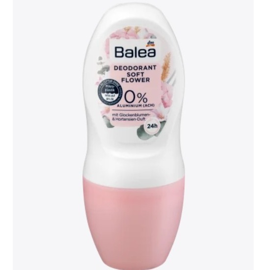 台灣現貨 德國 DM Balea 芭樂雅 體香滾珠 極致乾爽 除臭敏感 溫和 無香精 五合一 長效清新 止汗劑 滾珠瓶-規格圖6