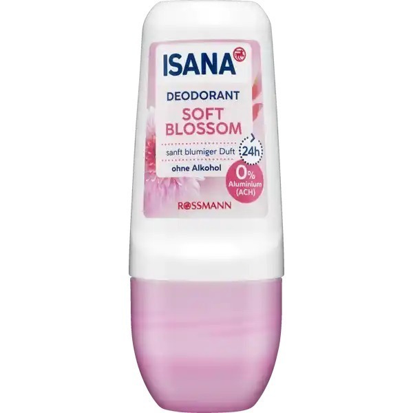 台灣現貨 德國 RossMann ISANA 體香滾珠 五合一 花香 清新 加倍清新 敏感 超敏感 止汗劑 滾珠瓶-細節圖3