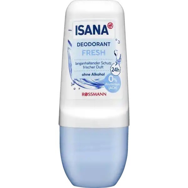 台灣現貨 德國 RossMann ISANA 體香滾珠 五合一 花香 清新 加倍清新 敏感 超敏感 止汗劑 滾珠瓶-規格圖9