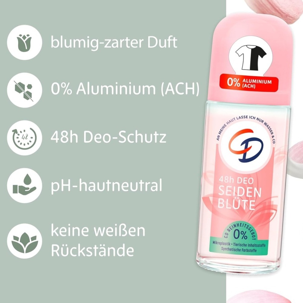 台灣現貨 德國 CD 體香劑 敏感 石榴 柑橘 木蘭 清新 體香滾珠  體香棒 止汗劑 滾珠瓶-細節圖9