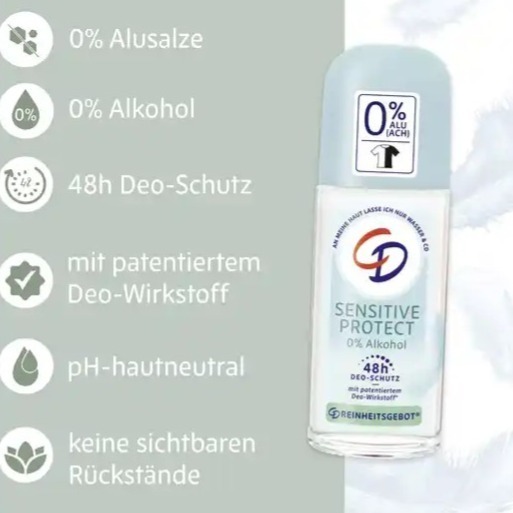 台灣現貨 德國 CD 體香劑 敏感 石榴 柑橘 木蘭 清新 體香滾珠  體香棒 止汗劑 滾珠瓶-細節圖10