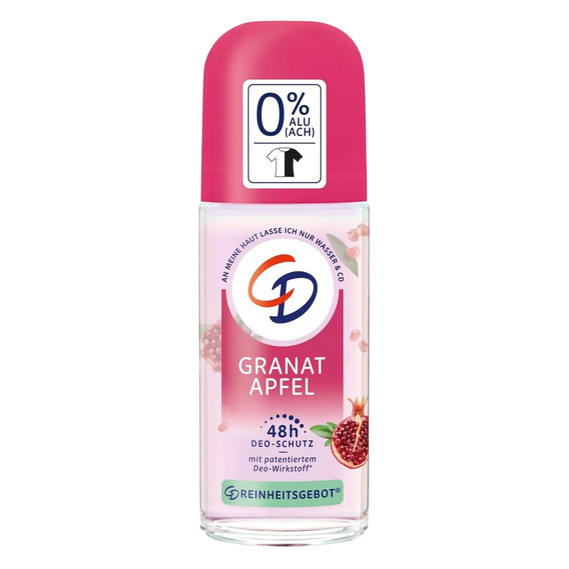 台灣現貨 德國 CD 體香劑 敏感 石榴 柑橘 木蘭 清新 體香滾珠  體香棒 止汗劑 滾珠瓶-規格圖10