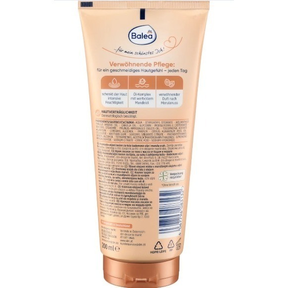 台灣現貨 德國 Balea 護手霜 身體乳 潤膚乳 香水身體乳 保養 保濕 滋潤 滋養-細節圖6