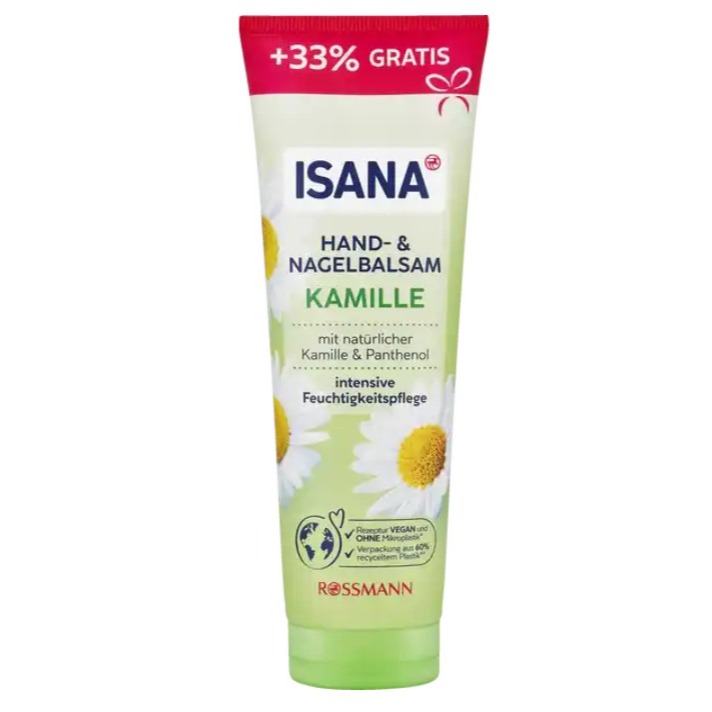 台灣現貨 德國 RossMann ISANA 護手霜 洋甘菊 蘆薈 乳木果 溫和 保養 保濕 滋潤 快速吸收 100ml-細節圖2