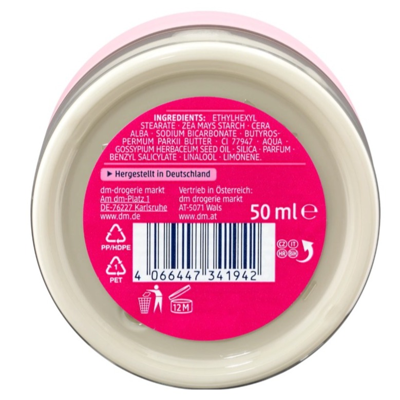 台灣現貨 德國 Balea 覆盆子 木蘭花 除臭霜 不含鋁鹽 (ACH)  50ml 24小時防護-細節圖2