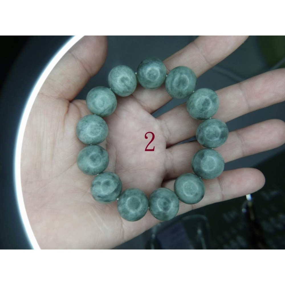 ㊣TiBi手趣㊣木行大咪數大顆粒大磁場15.5mm+-16mm天然油綠溫柔綠岫玉素串手串手圍17-17.5CM-細節圖4