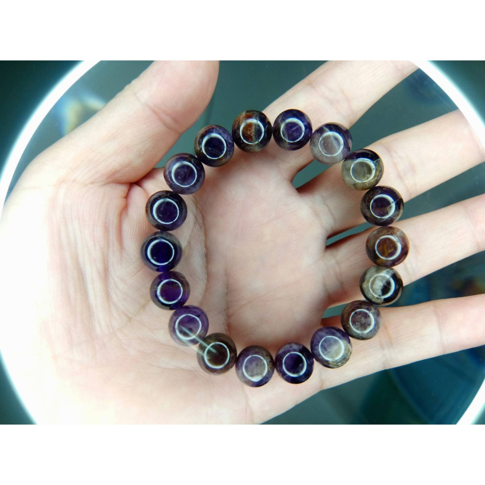 ㊣TiBi手趣㊣◆情牽水晶時刻舒心◆最古老的水晶天然極光23~11mm+手串手鍊素串~手圍17CM-細節圖3