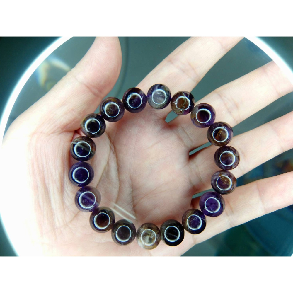 ㊣TiBi手趣㊣◆情牽水晶時刻舒心◆最古老的水晶天然極光23~11mm+手串手鍊素串~手圍17CM-細節圖4