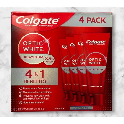 台灣現貨Colgate 高露潔 OPTIC WHITE 專業級牙膏 夜間美白筆