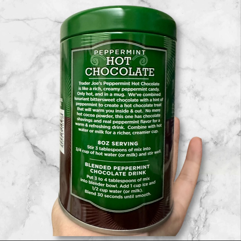 🔥台灣現貨🔥 Trader Joe＇s 薄荷熱巧克力粉 227g 缺德舅-細節圖3