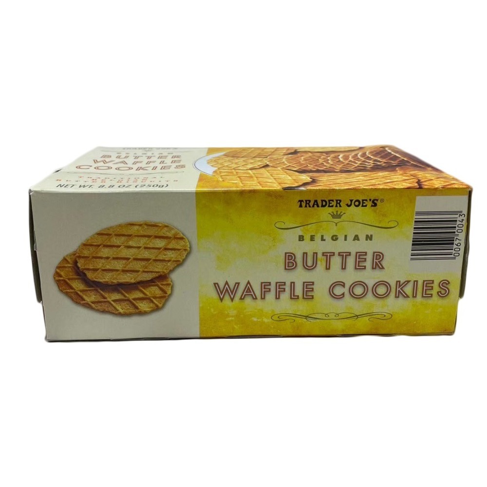 🔥台灣現貨🔥Trader Joe＇s 比利時奶油餅乾250g/比利時奶油杏仁薄片200g-細節圖3
