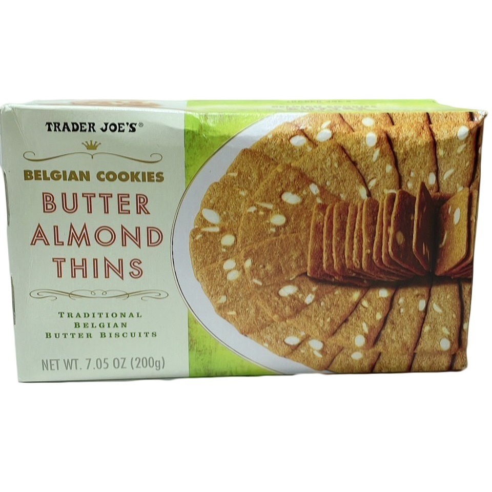 🔥台灣現貨🔥Trader Joe＇s 比利時奶油餅乾250g/比利時奶油杏仁薄片200g-細節圖4