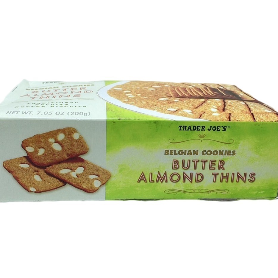 🔥台灣現貨🔥Trader Joe＇s 比利時奶油餅乾250g/比利時奶油杏仁薄片200g-細節圖6