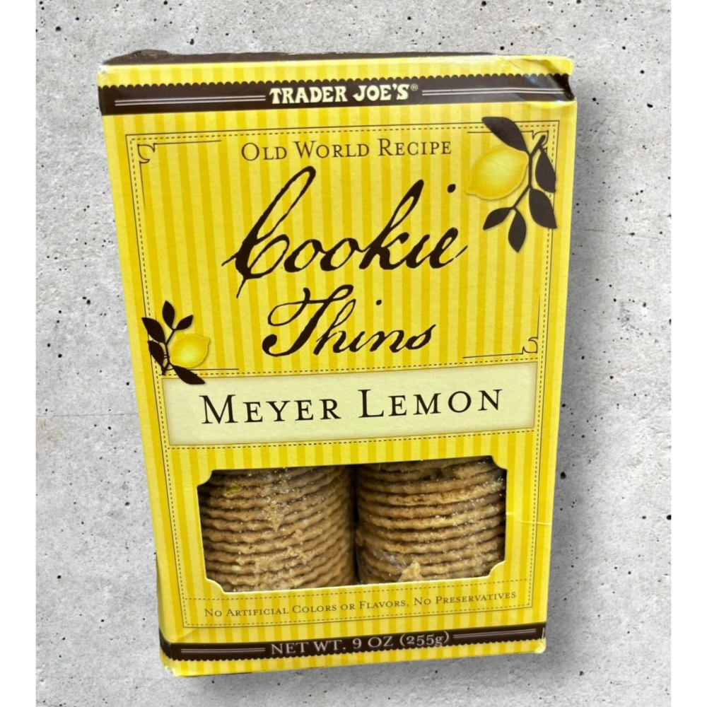 🔥台灣現貨🔥Trader Joe＇s 薄片餅乾255g 檸檬/三倍薑-細節圖4