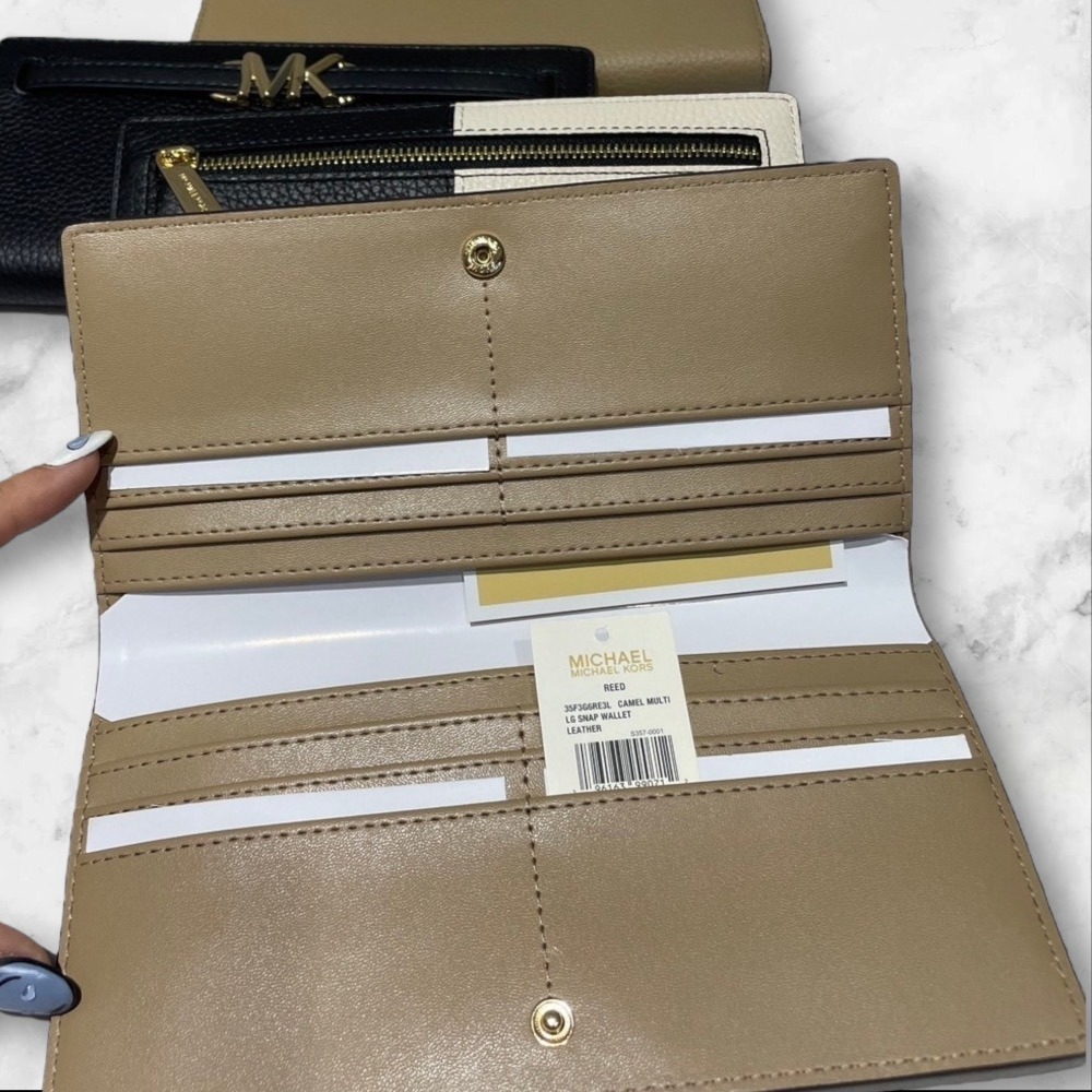 🔥台灣現貨🔥MICHAEL KORS MK 兩折長夾 薄長夾-細節圖3