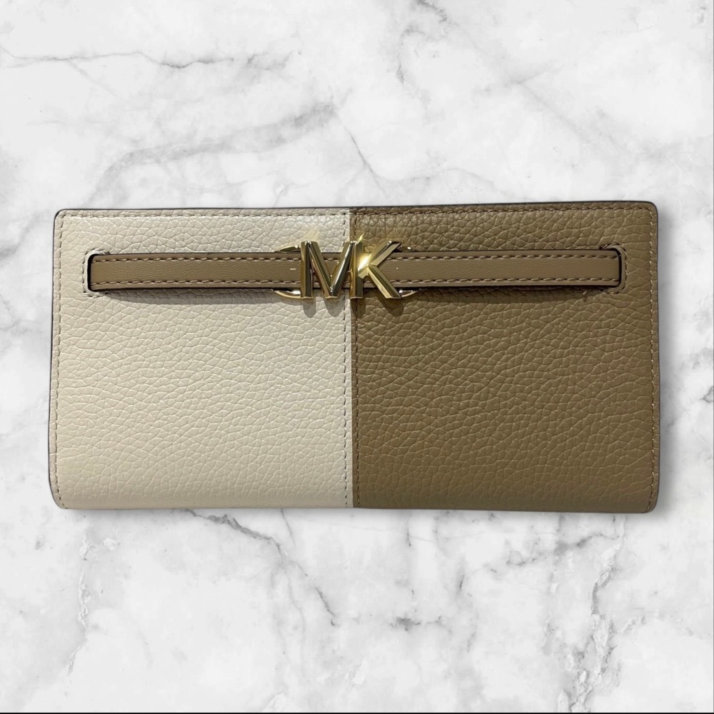 🔥台灣現貨🔥MICHAEL KORS MK 兩折長夾 薄長夾-細節圖6