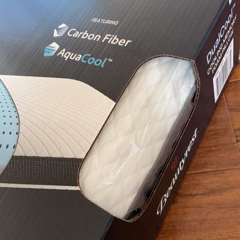 🔥台灣現貨🔥席夢思 Beautyrest 涼感記憶枕 41*64*14公分 枕頭-細節圖7