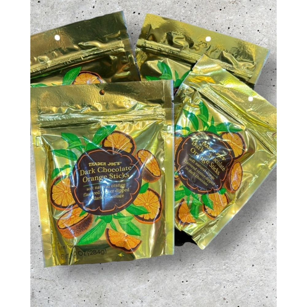 🔥台灣現貨🔥Trader Joe＇s 黑巧克力柳橙棒284g-細節圖2