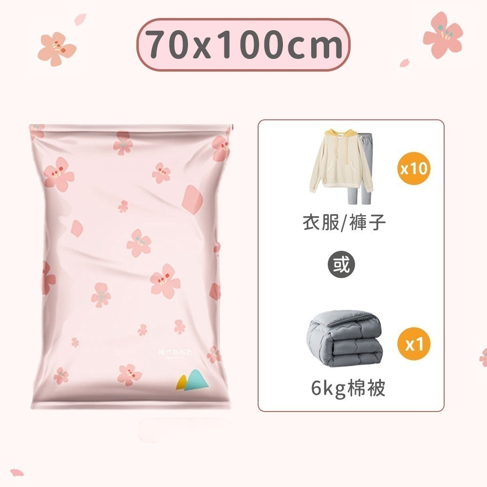 【同闆購物】抽氣式真空壓縮袋真空收納袋 抽氣收納袋 真空袋 居家收納 衣物收納  真空壓縮袋 收納袋 壓縮袋-規格圖8