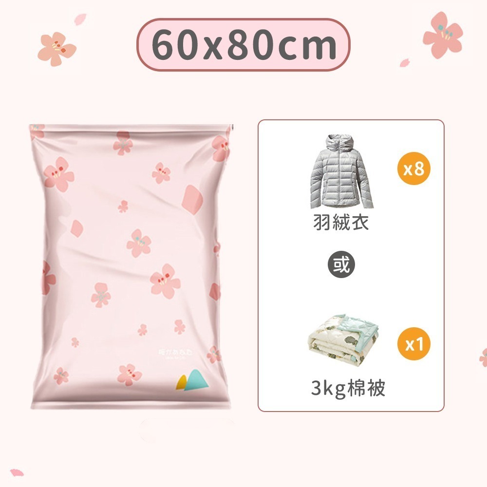 【同闆購物】抽氣式真空壓縮袋真空收納袋 抽氣收納袋 真空袋 居家收納 衣物收納  真空壓縮袋 收納袋 壓縮袋-規格圖8