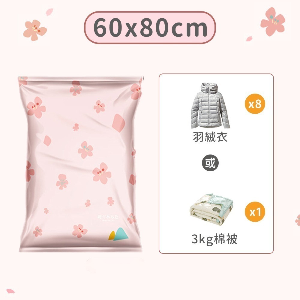 【同闆購物】抽氣式真空壓縮袋真空收納袋 抽氣收納袋 真空袋 居家收納 衣物收納  真空壓縮袋 收納袋 壓縮袋-規格圖8