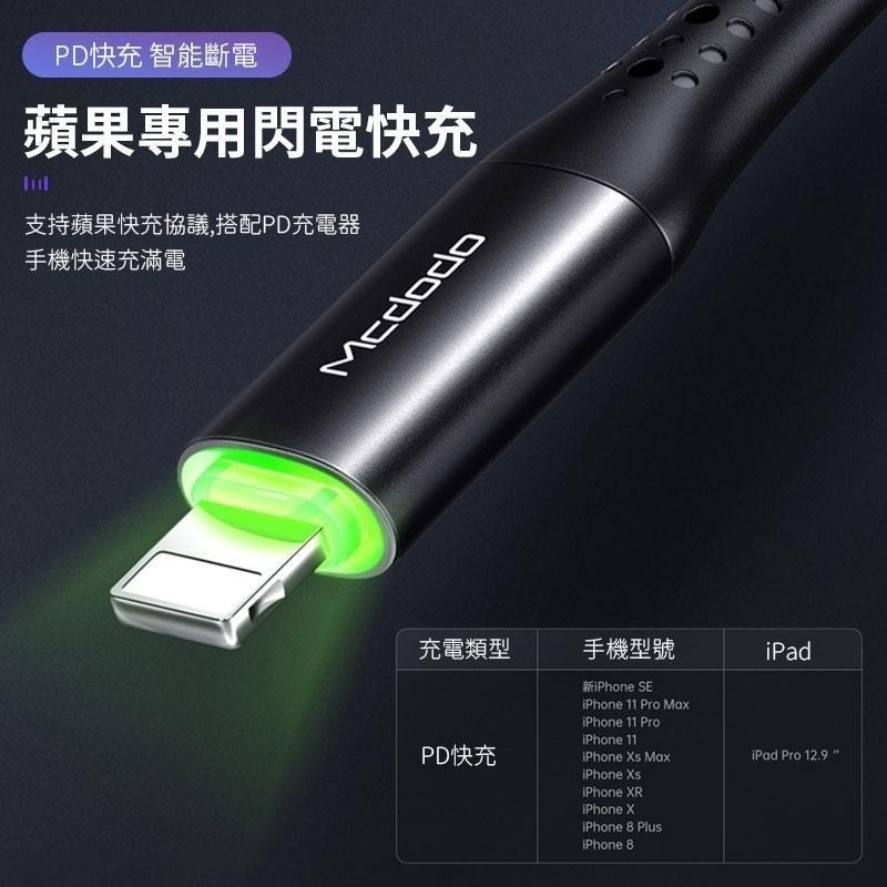 【同闆購物】麥多多McDoDo 九代 斑馬 PD快充 麥多多智能充電線 充電線 PD線 PD 傳輸充電線 快充 充電線-細節圖2