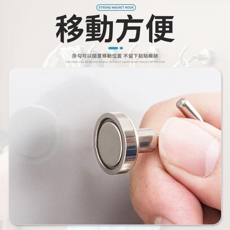 【同闆購物】磁吸掛勾 磁鐵掛勾 掛勾  釹鐵硼強磁 露營掛勾 強力磁鐵掛鉤 磁吸鉤 磁性掛勾 磁鐵掛鉤 強力磁鐵掛勾-細節圖4