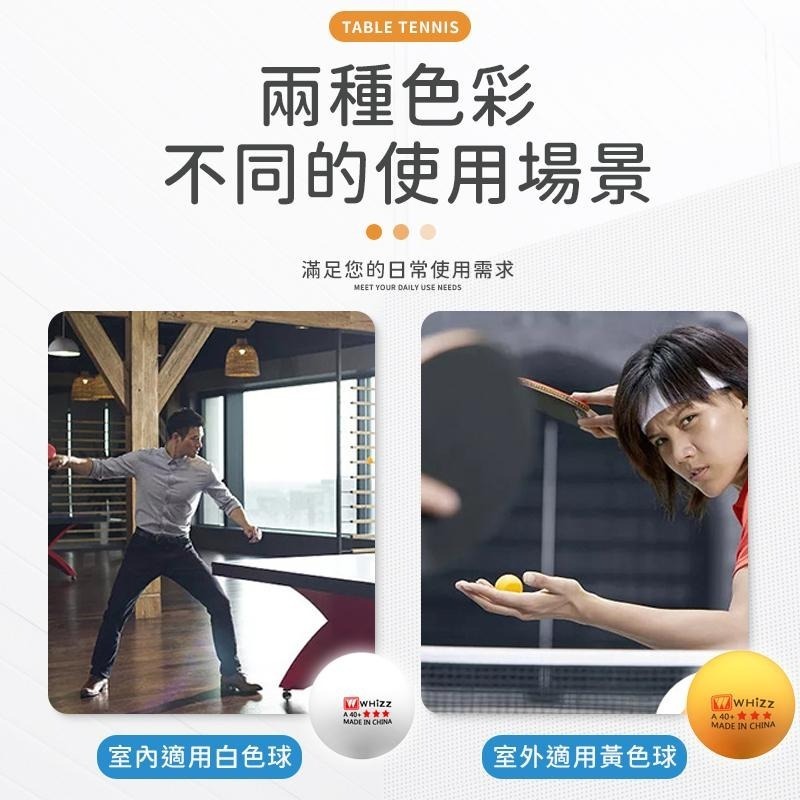 【同闆購物】三星乒乓球 三星級 訓練用球 訓練用乒乓球 桌球訓練用 練習用桌球 桌球 摸獎球 乒乓球 ABS-細節圖2
