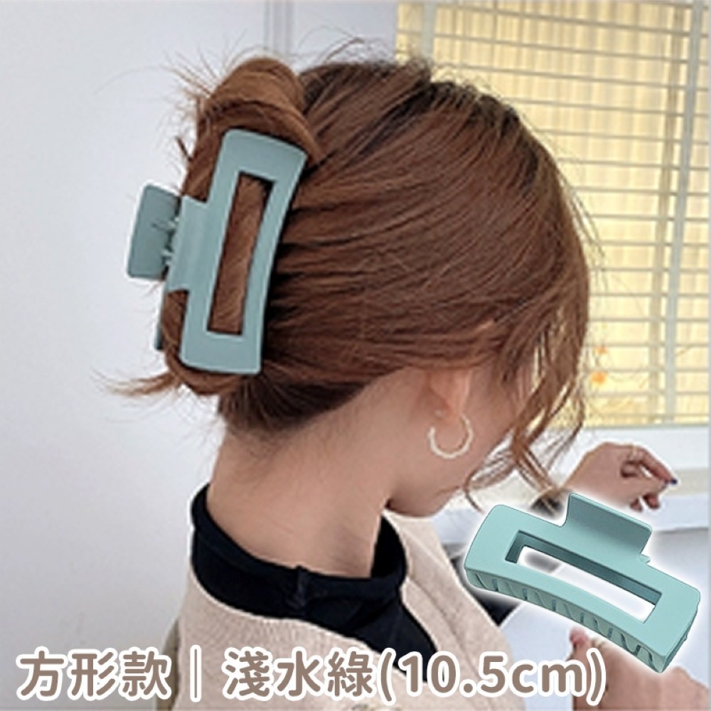 【同闆購物】🔥韓妞必備🔥法式髮夾 霧面髮夾 造型髮夾 髮飾 髮夾 韓式氣質鯊魚夾 韓版髮夾 大髮夾 鯊魚夾 金屬夾-規格圖8