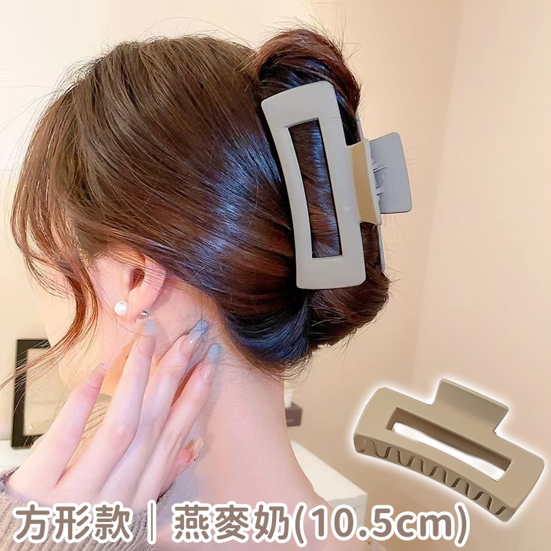 【同闆購物】🔥韓妞必備🔥法式髮夾 霧面髮夾 造型髮夾 髮飾 髮夾 韓式氣質鯊魚夾 韓版髮夾 大髮夾 鯊魚夾 金屬夾-規格圖8