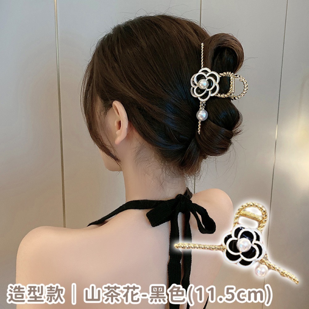【同闆購物】🔥韓妞必備🔥法式髮夾 霧面髮夾 造型髮夾 髮飾 髮夾 韓式氣質鯊魚夾 韓版髮夾 大髮夾 鯊魚夾 金屬夾-規格圖8