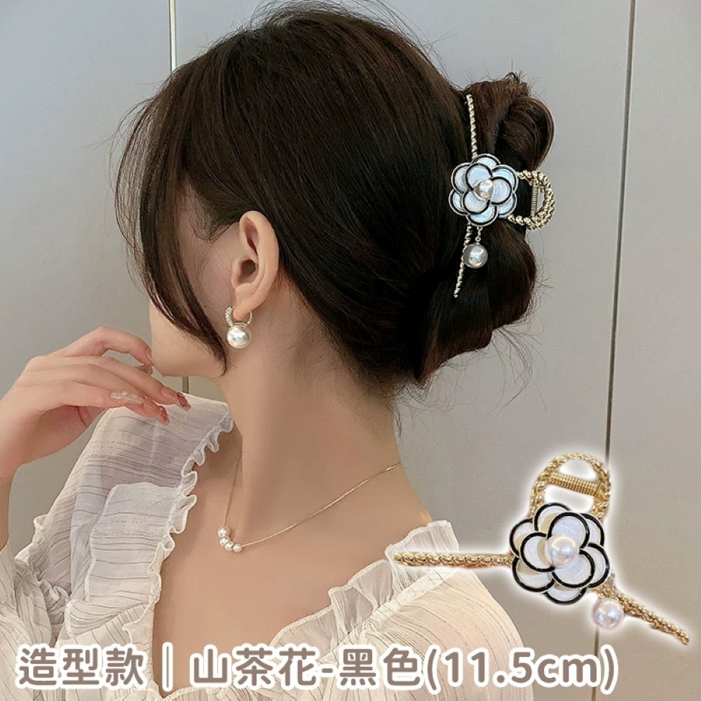 【同闆購物】🔥韓妞必備🔥法式髮夾 霧面髮夾 造型髮夾 髮飾 髮夾 韓式氣質鯊魚夾 韓版髮夾 大髮夾 鯊魚夾 金屬夾-規格圖8