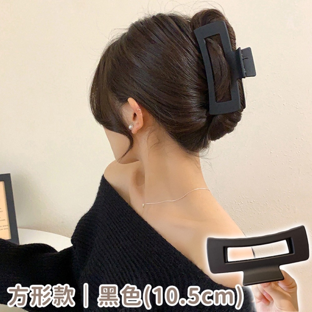 【同闆購物】🔥韓妞必備🔥法式髮夾 霧面髮夾 造型髮夾 髮飾 髮夾 韓式氣質鯊魚夾 韓版髮夾 大髮夾 鯊魚夾 金屬夾-規格圖8