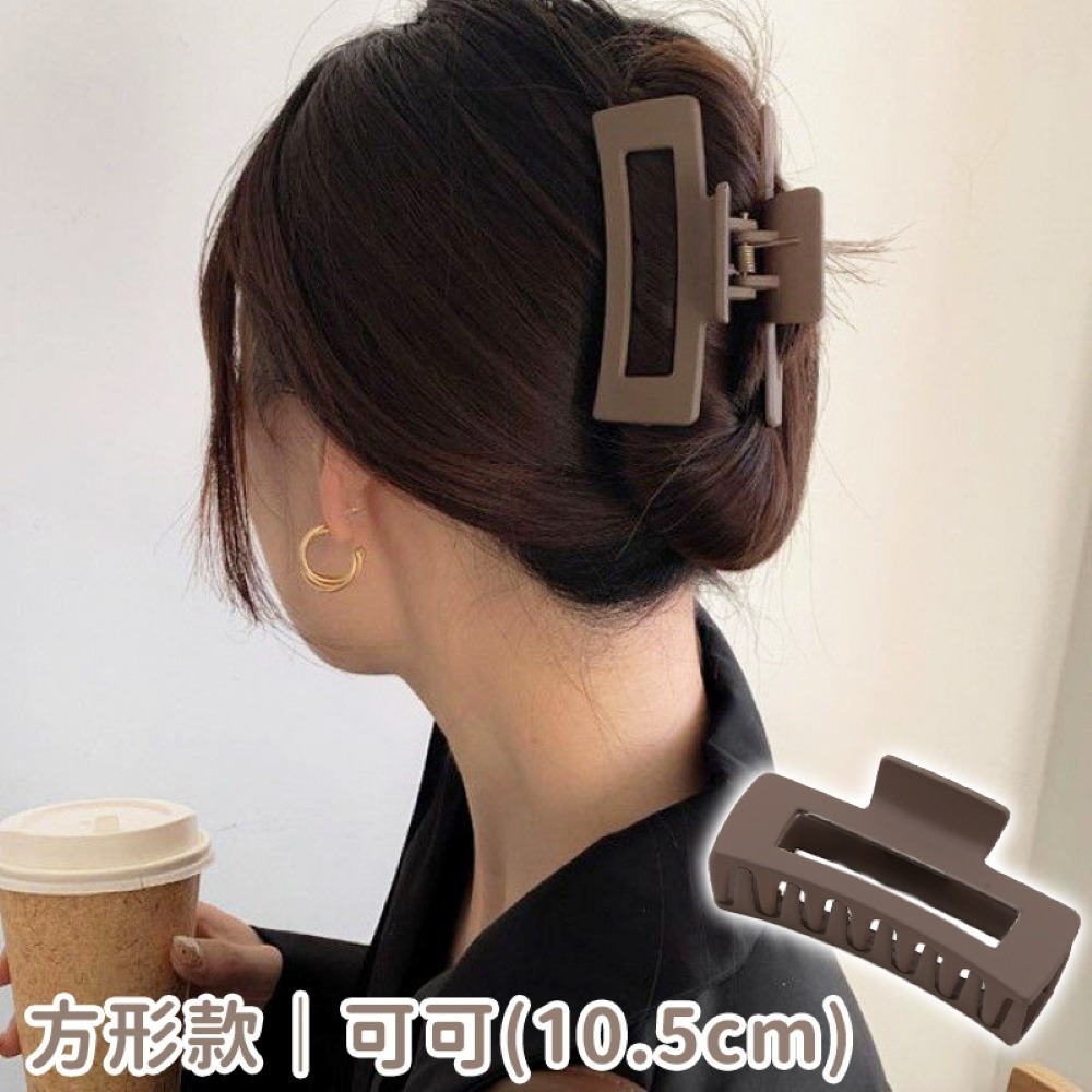 【同闆購物】🔥韓妞必備🔥法式髮夾 霧面髮夾 造型髮夾 髮飾 髮夾 韓式氣質鯊魚夾 韓版髮夾 大髮夾 鯊魚夾 金屬夾-規格圖8