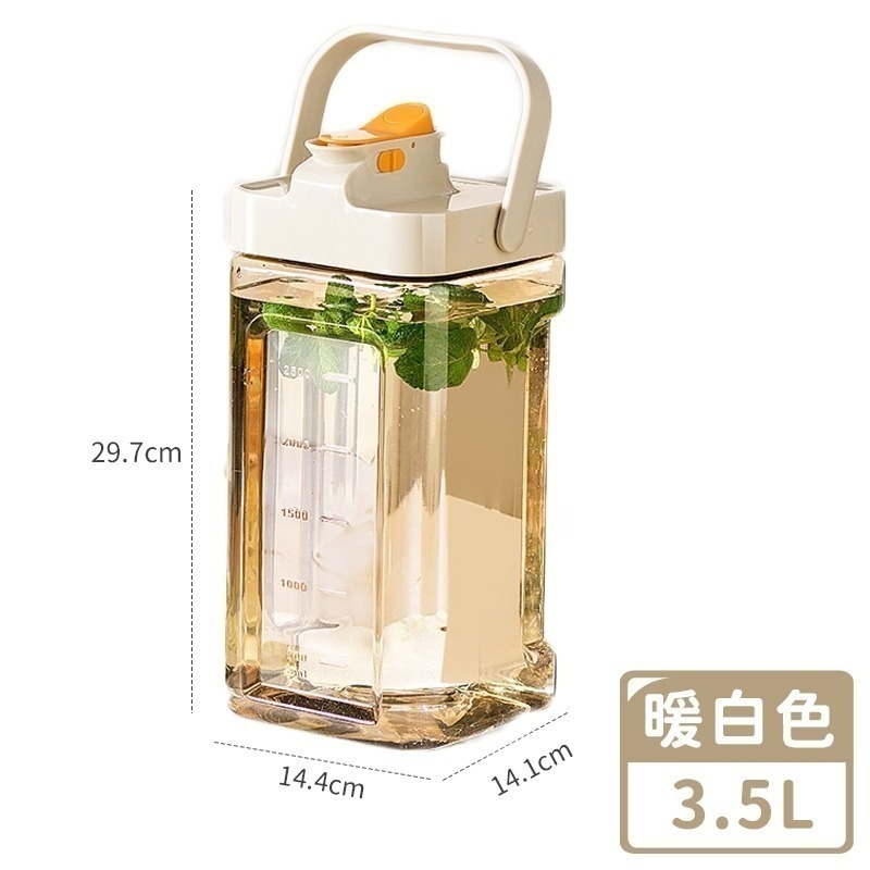 【同闆購物】夏天必備2L 2.3L 3.5L 多巴胺 冷水壺 冰箱冷水壺 冷水桶 冰箱水壺 飲料壺 手提冷水壺 果茶桶-規格圖9