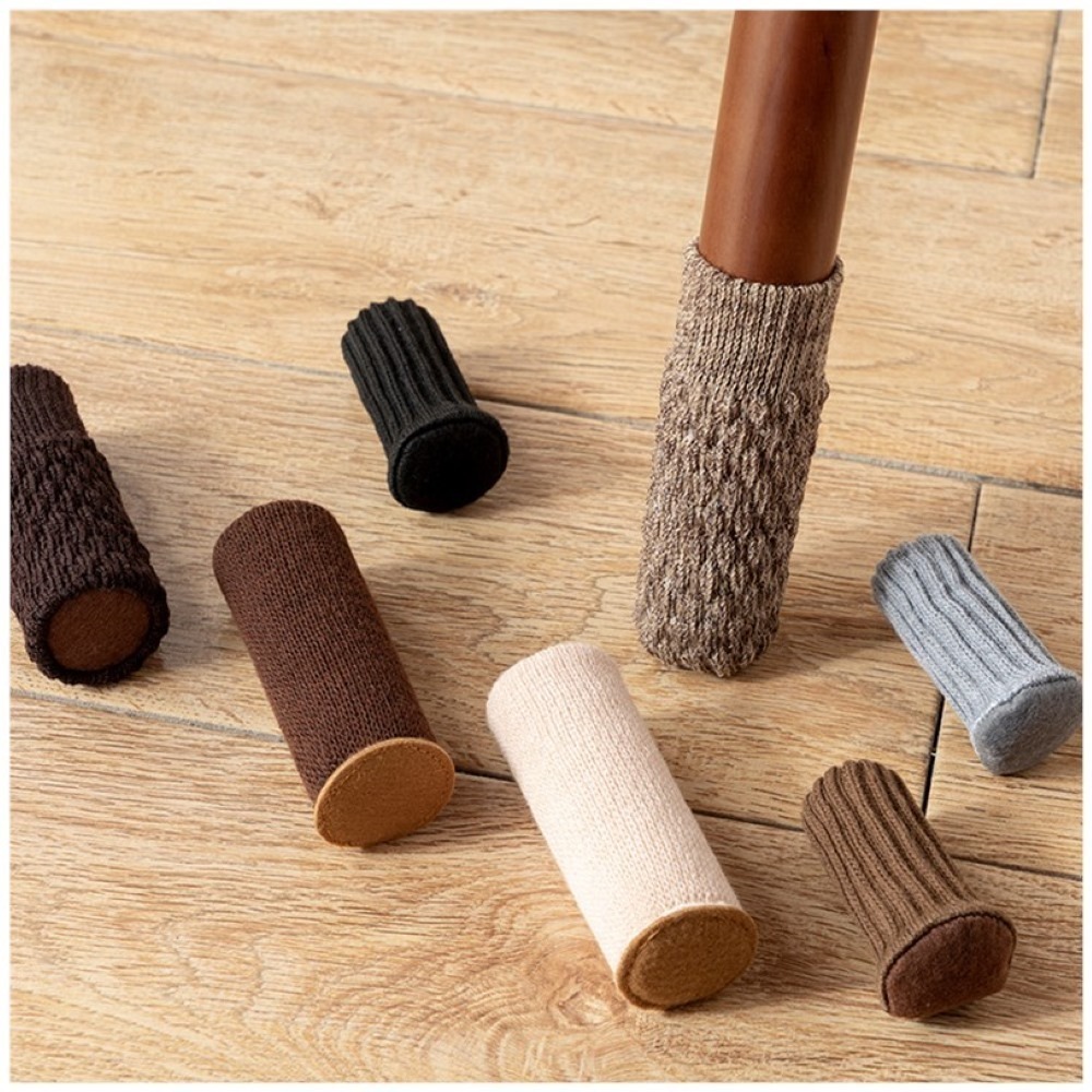 【同闆購物】針織椅腳套 椅腳套 防滑膠條 腳椅套 椅腳墊 防脫 椅腳保護套 椅子腳套 椅腳保護罩 桌腳椅套 桌腳套-細節圖2