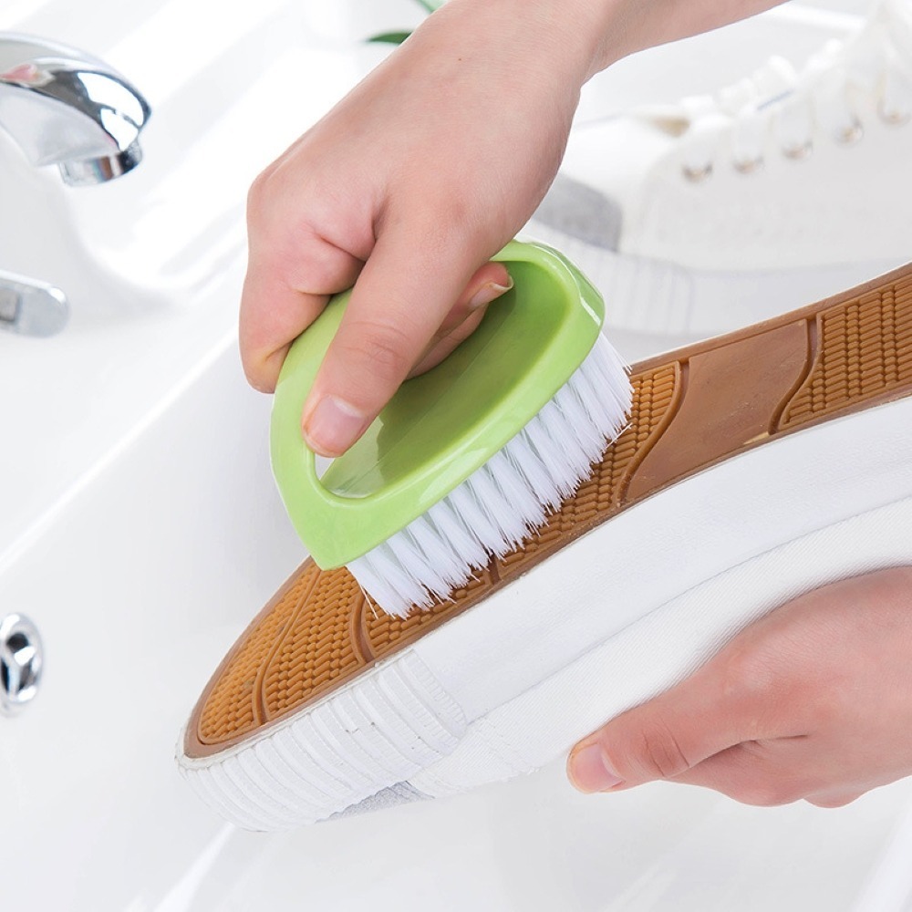 【同闆購物】洗衣洗鞋刷 蛋形清潔刷 清潔刷 多功能刷  地毯刷 衣物刷  蛋形  手柄刷 萬用刷 帶手柄清潔 洗衣刷-細節圖2