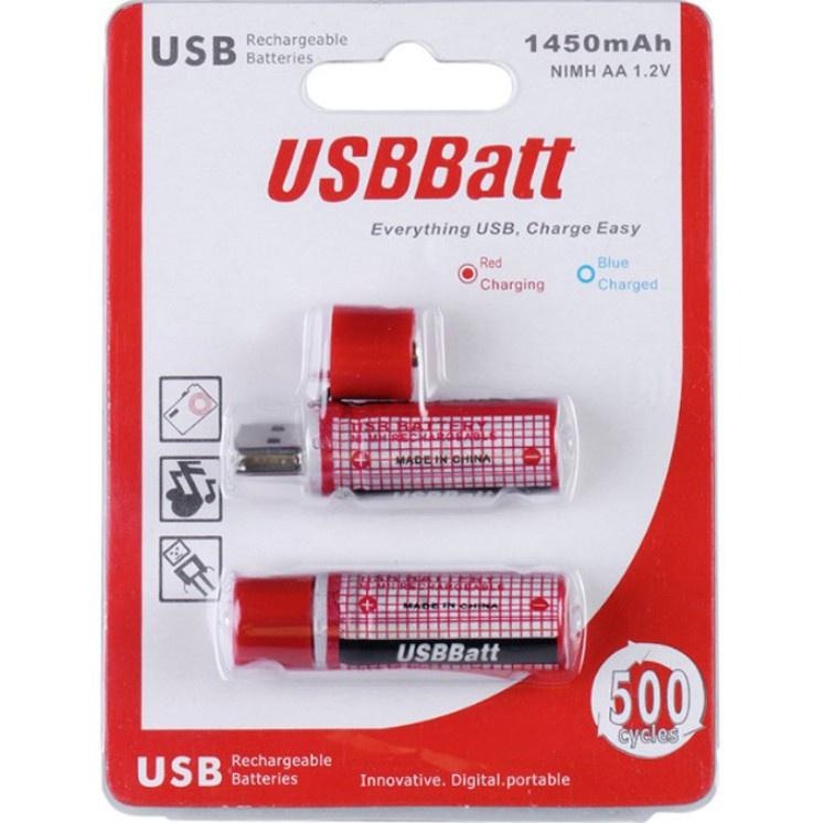 USB充電電池 三號電池 3號電池 AA電池 環保充電電池 環保電池 USB電池 1450mAh充電電池 充電電池-細節圖2