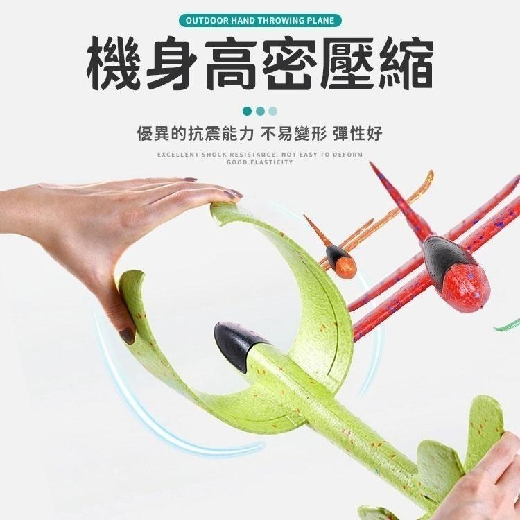 【同闆購物】48公分 手拋飛機 滑翔飛機 飛機 玩具飛機 手擲滑翔機 翻轉 迴旋 親子 手抛滑翔機 泡沫飛機 迴旋飛機-細節圖4