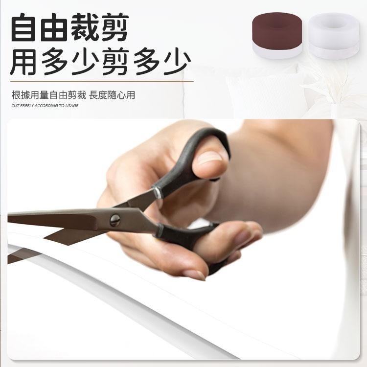 【同闆購物】門縫條 門縫膠條 防風條 門窗密封條 寬3.5CM封條 門縫密封條 門縫條 密封條 冷氣防漏條 門底密封條-細節圖2