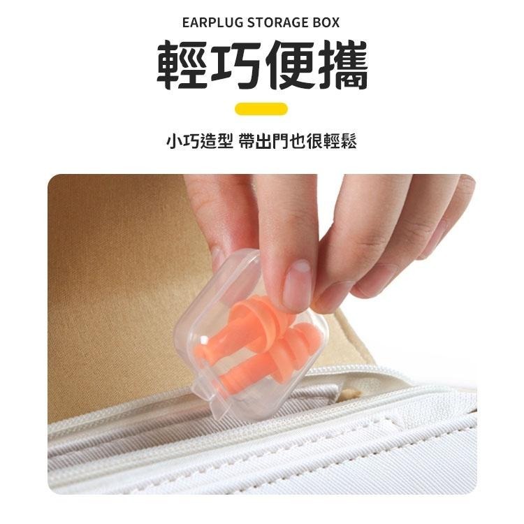 【同闆購物】耳塞盒 耳塞收納盒 透明收納盒 迷你收納盒 收納盒 配件盒 收納小方盒 飾品盒 首飾收納盒 配件收納盒 小物-細節圖4