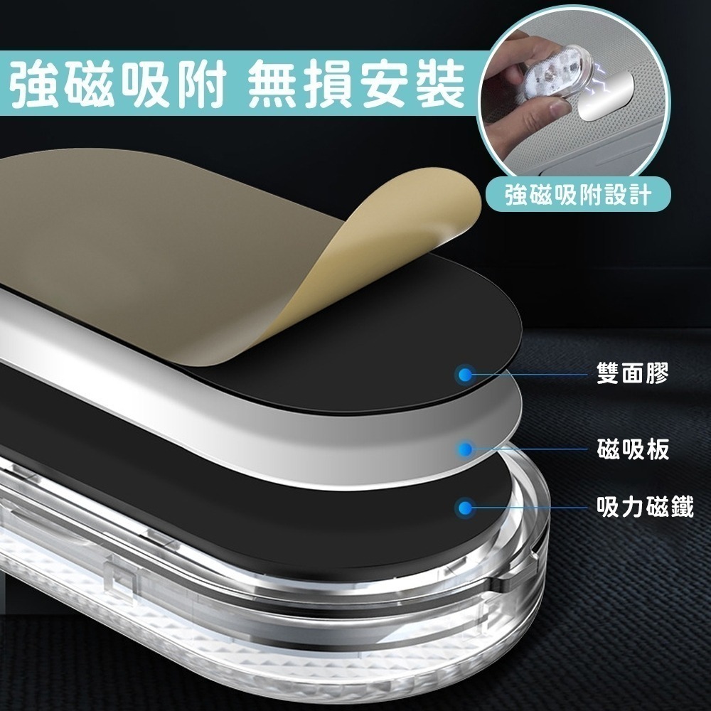 【同闆購物】磁吸爆亮 照明氛圍燈 車內氣氛燈 車內氛圍燈 汽車照明燈 觸控燈 LED 觸控燈 照明燈 按壓燈 感應燈-細節圖4