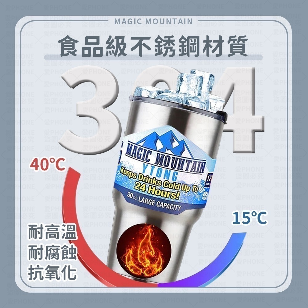 【同闆購物】夏日必備冰霸杯 大容量900ml 304不鏽鋼冰霸杯 不鏽鋼保溫杯 保溫瓶 飲料杯 隨行杯 保溫杯 環保杯-細節圖4