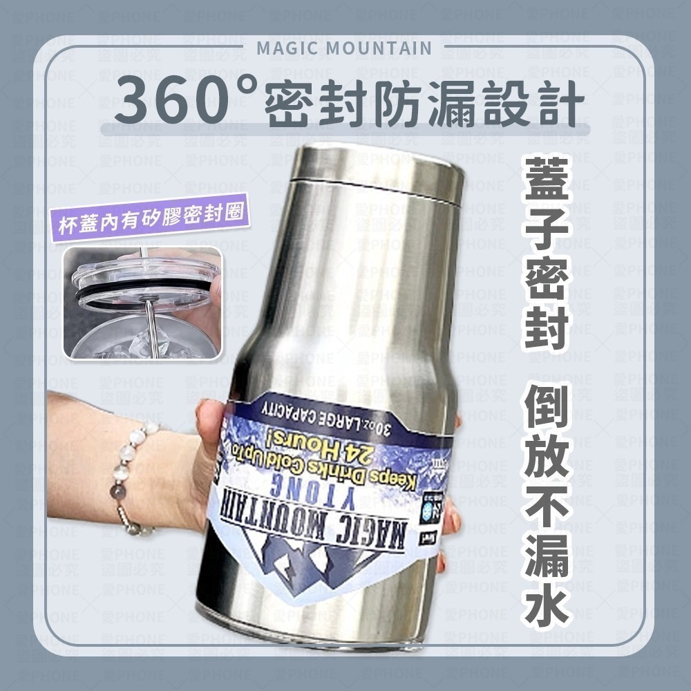 【同闆購物】夏日必備冰霸杯 大容量900ml 304不鏽鋼冰霸杯 不鏽鋼保溫杯 保溫瓶 飲料杯 隨行杯 保溫杯 環保杯-細節圖5